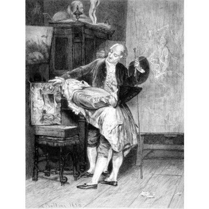 CONNOISSEUR 1878 Giovanni Boldini - Léon Richeton VICTORIAN ENGRAVING