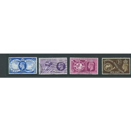 a george vI sg499 sg 499 upu set 0f 4 used