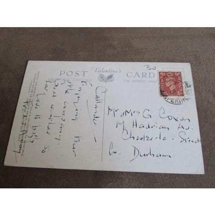 1950s Valentines Postcard - Brig O Turk, Trossachs - Artist A521
