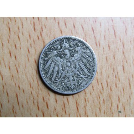 1902d 5 Pfennig Germany Empire Coin