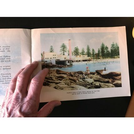 SYDNEY AUSTRALIA TOURIST BEAUTIFUL BOOK 1951 NUCOLOR24 pages 1st Ed PHOTOS GC