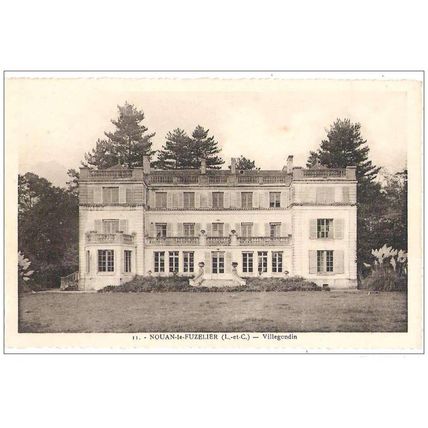 41 - Nouan le Fuzelier - château de Villegondin