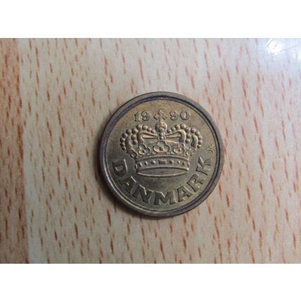 Denmark 1980 50 Ore Coin