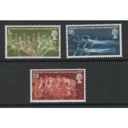 SG832-834 1970 COMMONWEALTH GAMES ~ Unmounted Mint GB