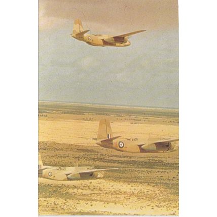Douglas Boston 111 Bombers Desert WW 2 Reproduction Postcard unused VGC
