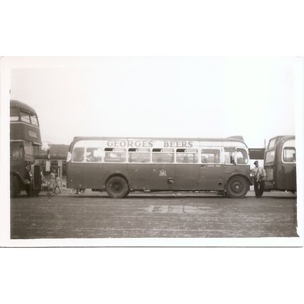 Black & White Photograph of Bristol Tramways & Carriage Co. Ltd. - AHU 505
