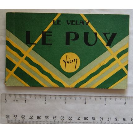 1937 Book of 20 Postcards Le Puy, France