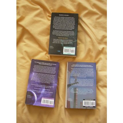 Gary Gibson 4 PBs Empire of Light / Nova Light / Stealing Light /Angel Stations
