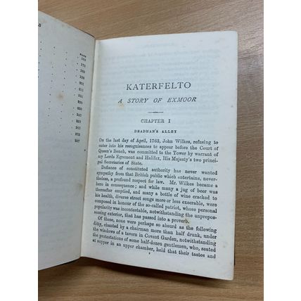 VINTAGE G J WHYTE-MELVILLE "KATERFELTO" FICTION HARDBACK BOOK (P3)