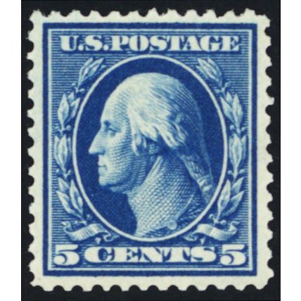 335, Mint VF/XF NH 5¢ Stunning Stamp! - Stuart Katz