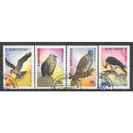 Kyrgyzstan N° 51 53 55 56 YVERT OBLITERE ( USED )