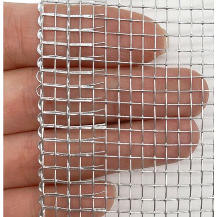 1/8 Inch Galvanized Hardware Cloth Wire Mesh Screen Roll (24In X 20Ft)