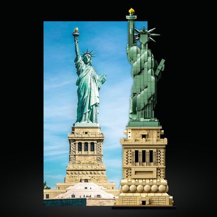 LEGO Architecture Statue of Liberty 21042 Model Building Set - Collectible New Y