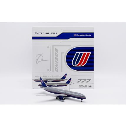 B777-200 UNITED AIRLINES - JC WINGS XX40207 1/400 - PRE ORDER