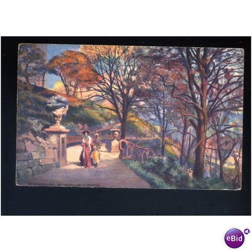 Yorkshire SCARBOROUGH St Nicholas GardensTuck Oilette Postcard (7376)