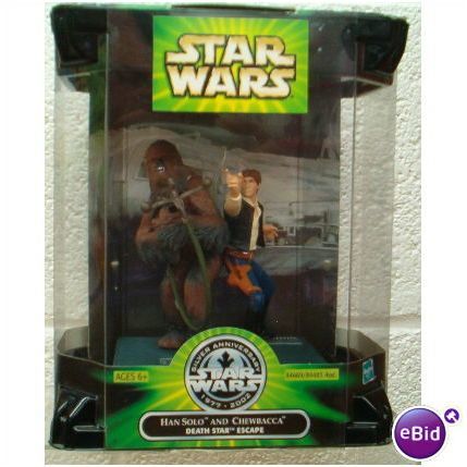STAR WARS 'SILVER ANNIVERSARY' HAN SOLO/Chewbacca