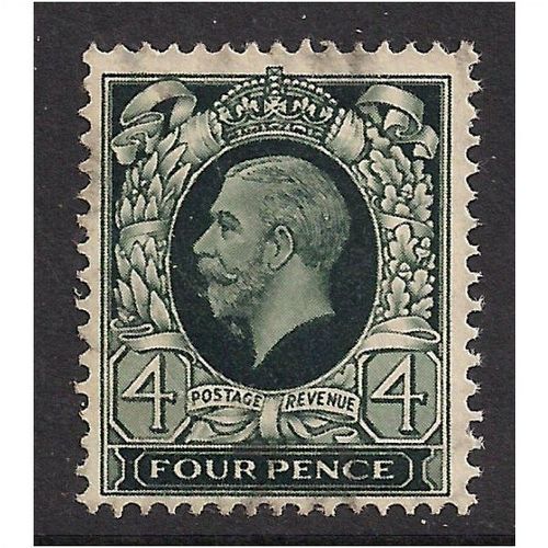 GB 1935 KGV 4d Grey Green SG 445 (C410)