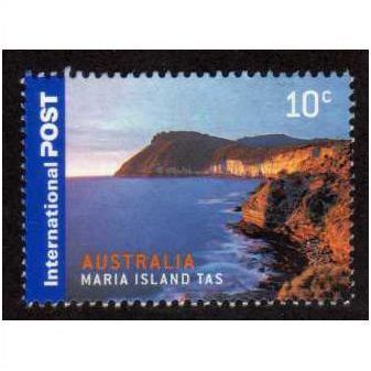 AUS 2007 10c 'MARIA ISLAND' FINE USED (EBID22011)