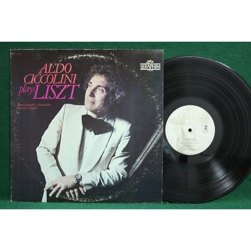 Ciccolini - Liszt: Deux Legendes/Funerailles/Vene  zia & Napoli - S 60343 - EX