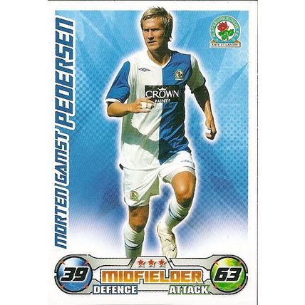 Topps Match Attax 2008/09 Cards: Blackburn Rovers - Midfielder, Pedersen (Morten