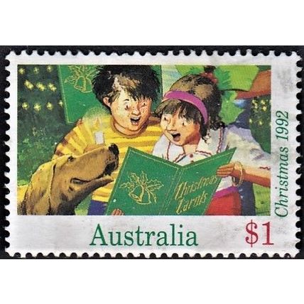 AUSTRALIA, 1992 $1 Christmas, SG 1385 (Scott #1305), used