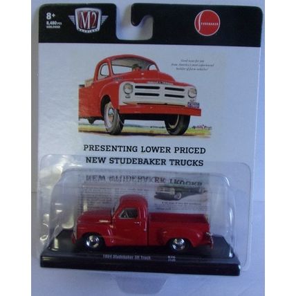 M 2 ' 1954 STUDEBAKER 3R TRUCK .. red (2021)