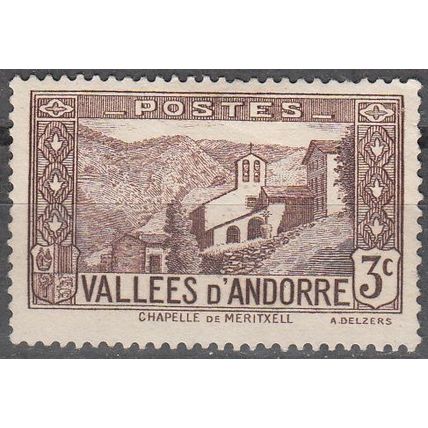 Andorre Français 1932 Michel 26 O Cote (2008) 0.50 € Chapelle de Meritxell