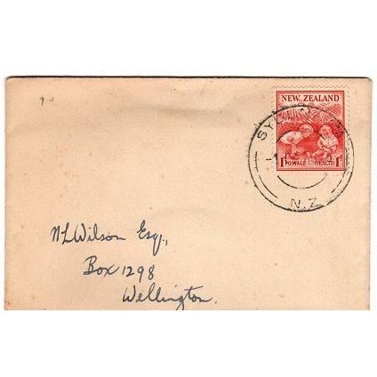 New Zealand 1938 Health ,children,FDC