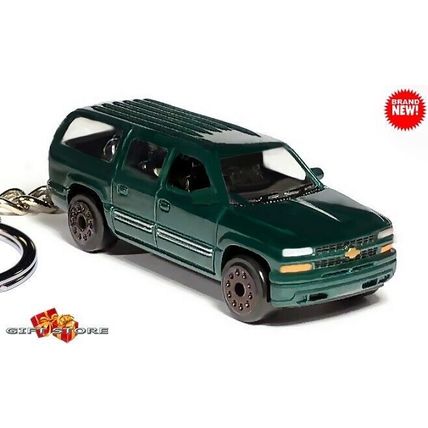 RARE KEYCHAIN GREEN CHEVY SUBURBAN CUSTOM Ltd. Ed. ❤️GREAT GIFT❤️