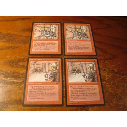 Magic the Gathering, MTG, 5-cards, Variations, 1996, VETERAN'S CHOICE