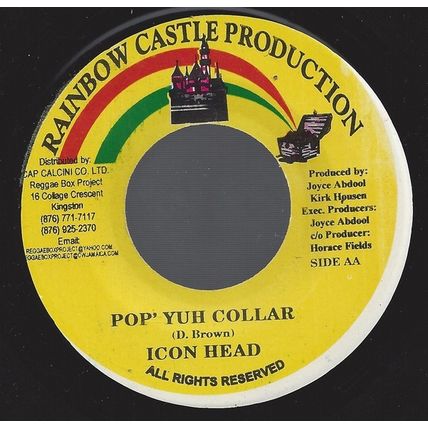 Junior Kelly / Icon Head - Naah Stop Hail The King / Pop' Yuh Collar (7") (Near
