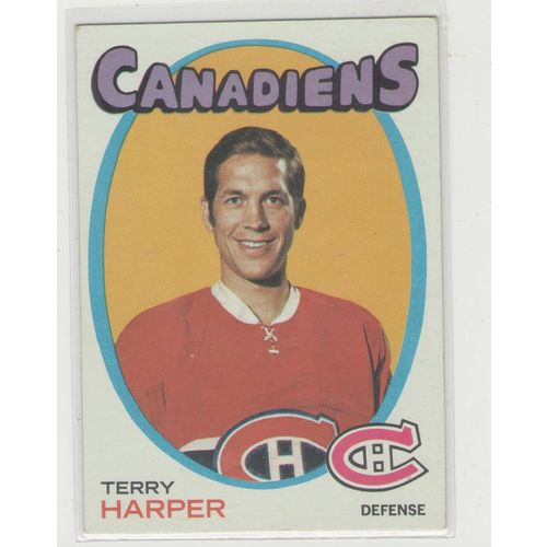 NHL 1971/72 Topps- 59 Terry Harper/Montreal Canadiens
