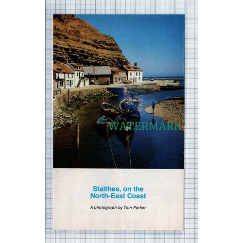 C5008) Staithes North Yorkshire - 1984 Cutting
