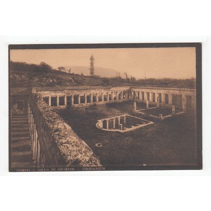 Roman Ruins Ancient City of Pompeii Postcard Italy 145