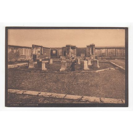Roman Ruins Ancient City of Pompeii Postcard Italy 159