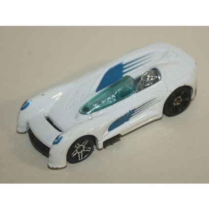 Mattel Hot Wheels Diecast White Monoposto