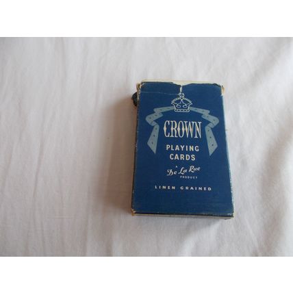 CROWN PLAYING CARDS, (25/01)
