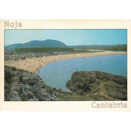 Playa de Sauces Noja Spain Postcard used VGC