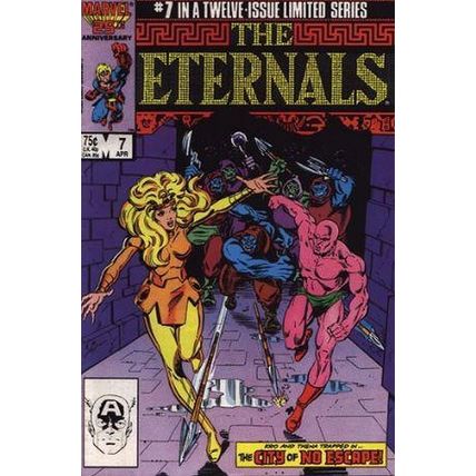Eternals (1985-86 Ltd) # 007 VFN- AMERICAN COMICS