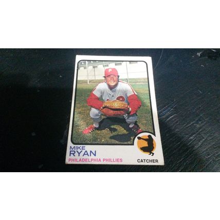 1973 Topps Card # 467 Mike Ryan Very Good (3) Philadelphia Phillies
