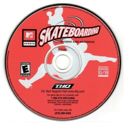 MTV Sports Skateboarding (PC-CD, 2000) for Windows 95/98 - NEW CD in SLEEVE