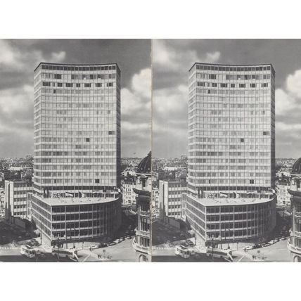 Westbury Hotel Brussels Belgium 2x Vintage Postcard s