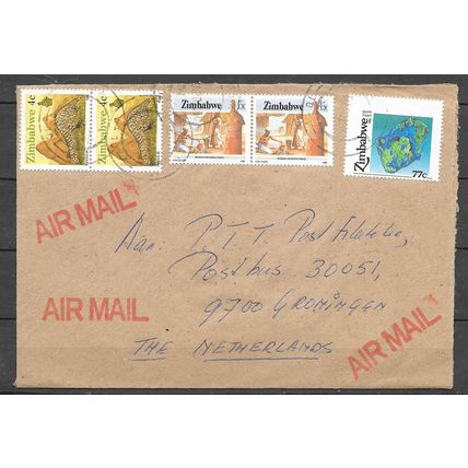 ZIMBABWE LETTRE - REF 15