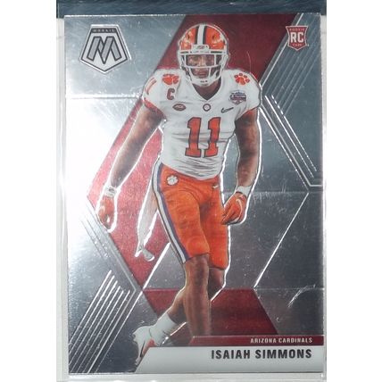 2020 Panini Mosaic ISAIAH SIMMONS (Cardinals) Rookie Card #245
