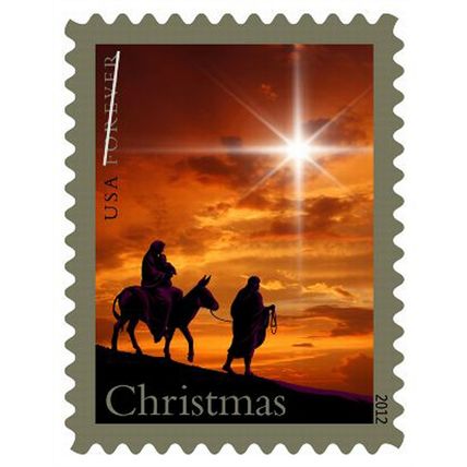 Christmas Holy Family Sheet of 20 Current Rate Postage Postage Stamps Scott 4813