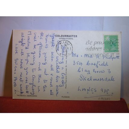 multiview, ABERDARON, GWYNEDD used postcard by Colourmaster #