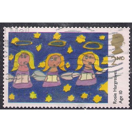 GB 2013 QE2 2nd Christmas Childrens Christmas SG 3550 used ( C1233 )
