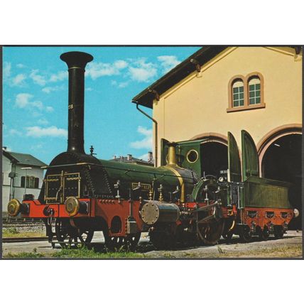Der Pfalzbahn Schnellzug-Lokomotive Die Pfalz 28 - Reiju AK