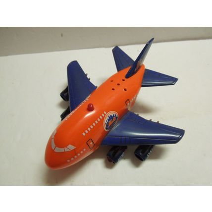 Daron Pullback New Your Mets Jet w/Lights & Sound 747 Jet 4"