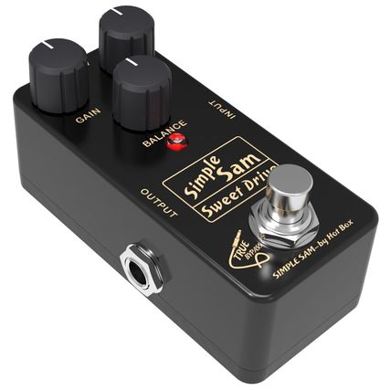 Simple Sam Sweet Drive Analog Overdrive Guitar FX Pedal Bypass Astounding Tone ✅